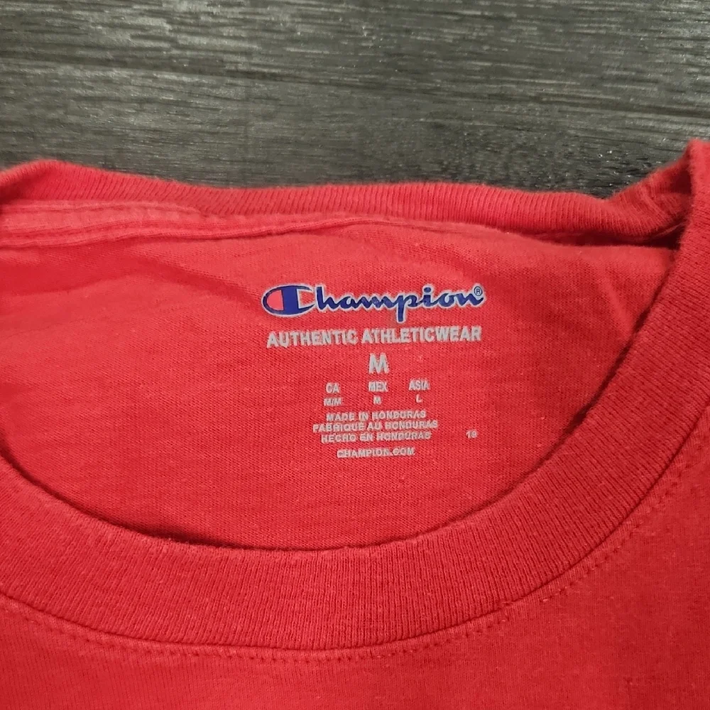 Champion Bold Red Tee - Picture 2 of 2